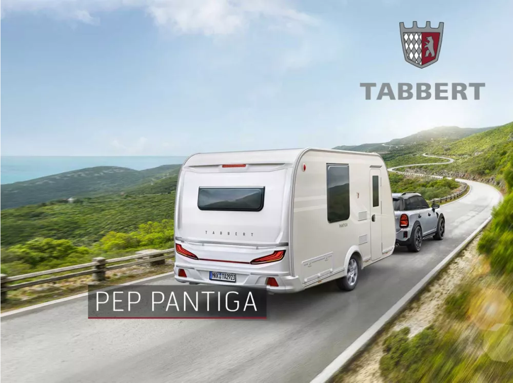 Adventure and freedom with Pantiga A Pantiga caravan on the way to vacation.