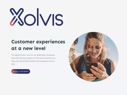 An advertisement for Xolvis.