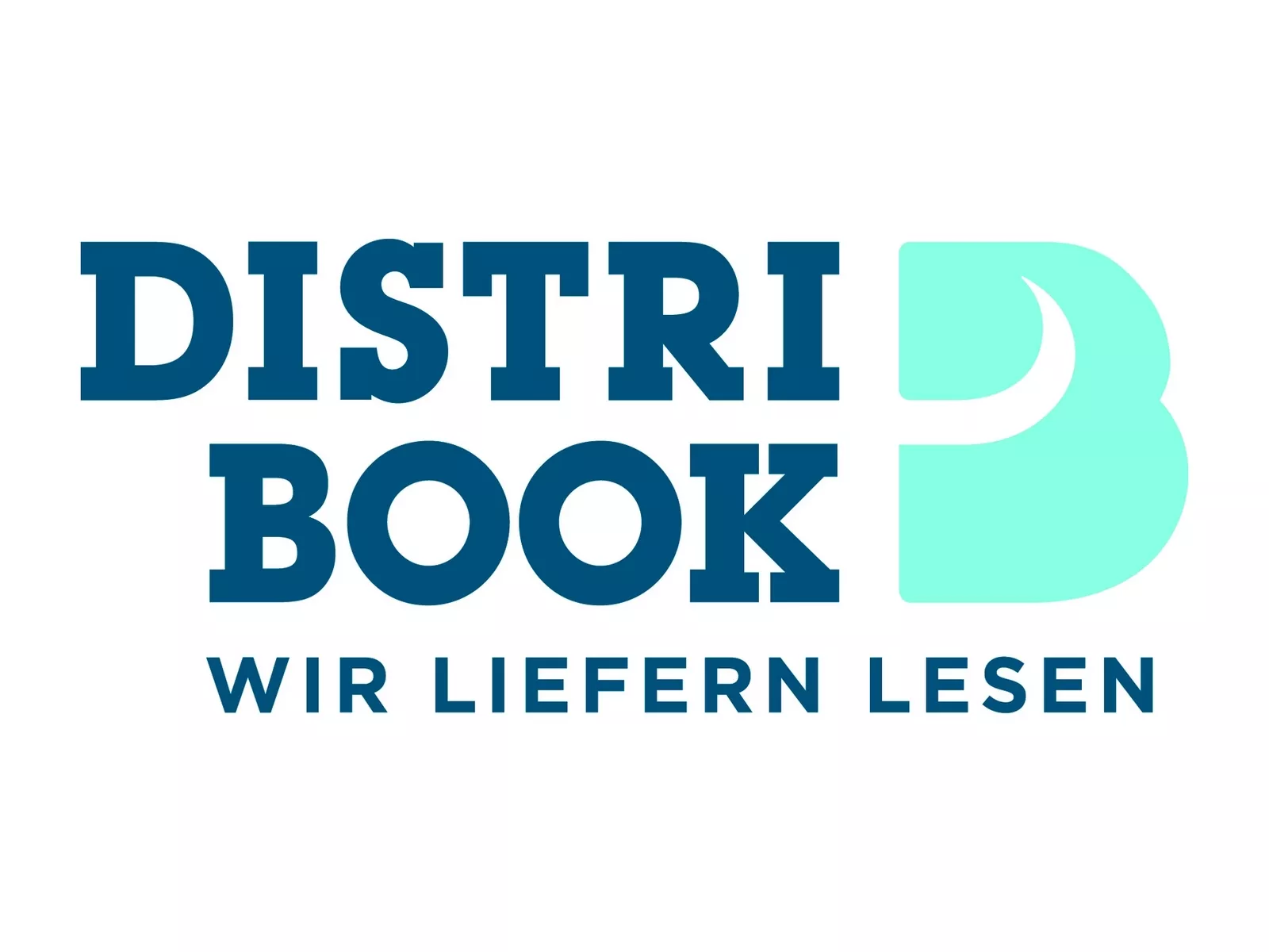 Logo of DISTRIBOOK - We deliver reading (originally in german 