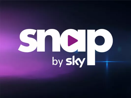 The SNAP by sky logo.