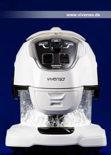 The vivenso water-air-cleaner. 