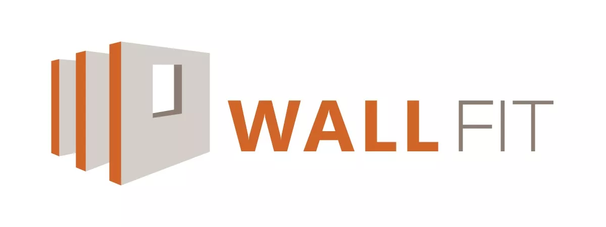 Wallfit logo.