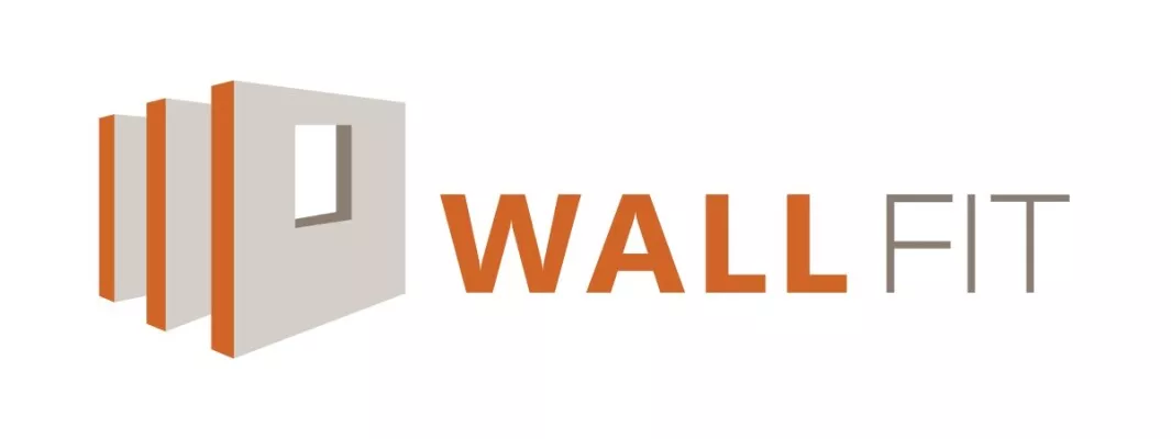 Wallfit logo.