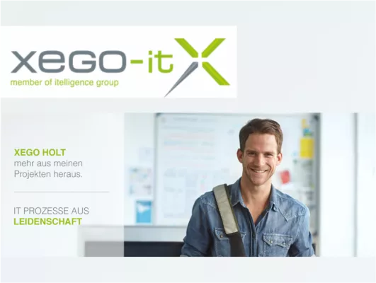 An advertising image from xego 